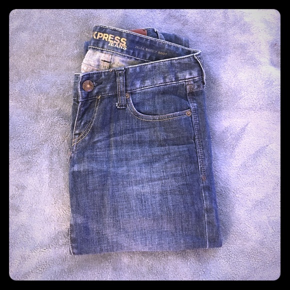 Express Denim - EUC Express Zelda Barley Boot Jeans