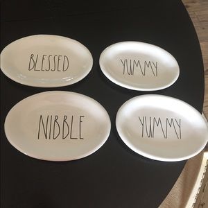 RAE DUNN OVALS -blessed and nibble