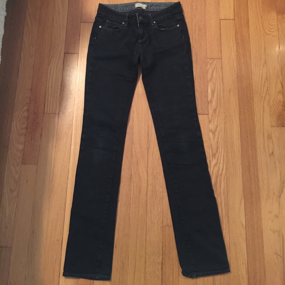 Paige black jeans size 26