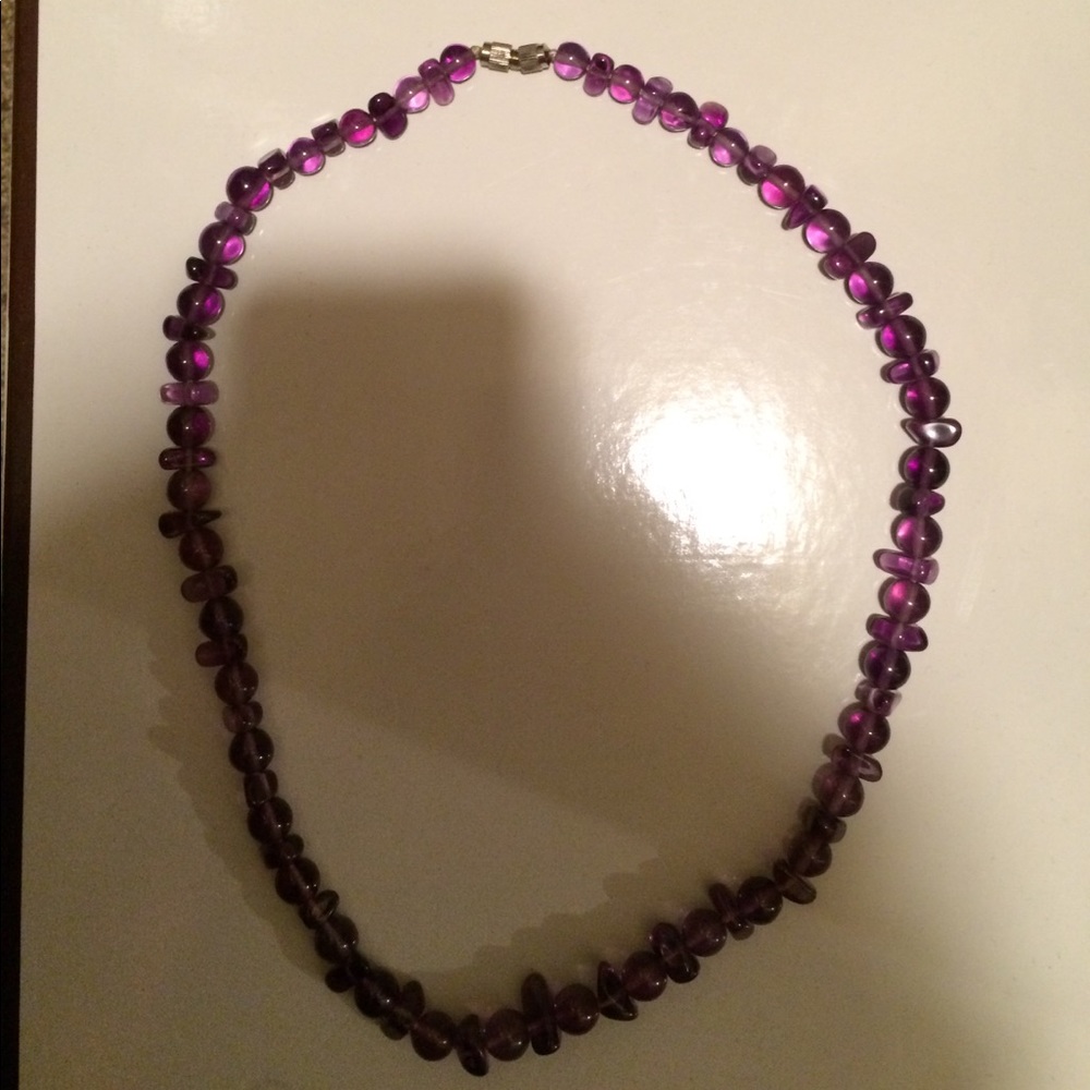 Amethyst necklace