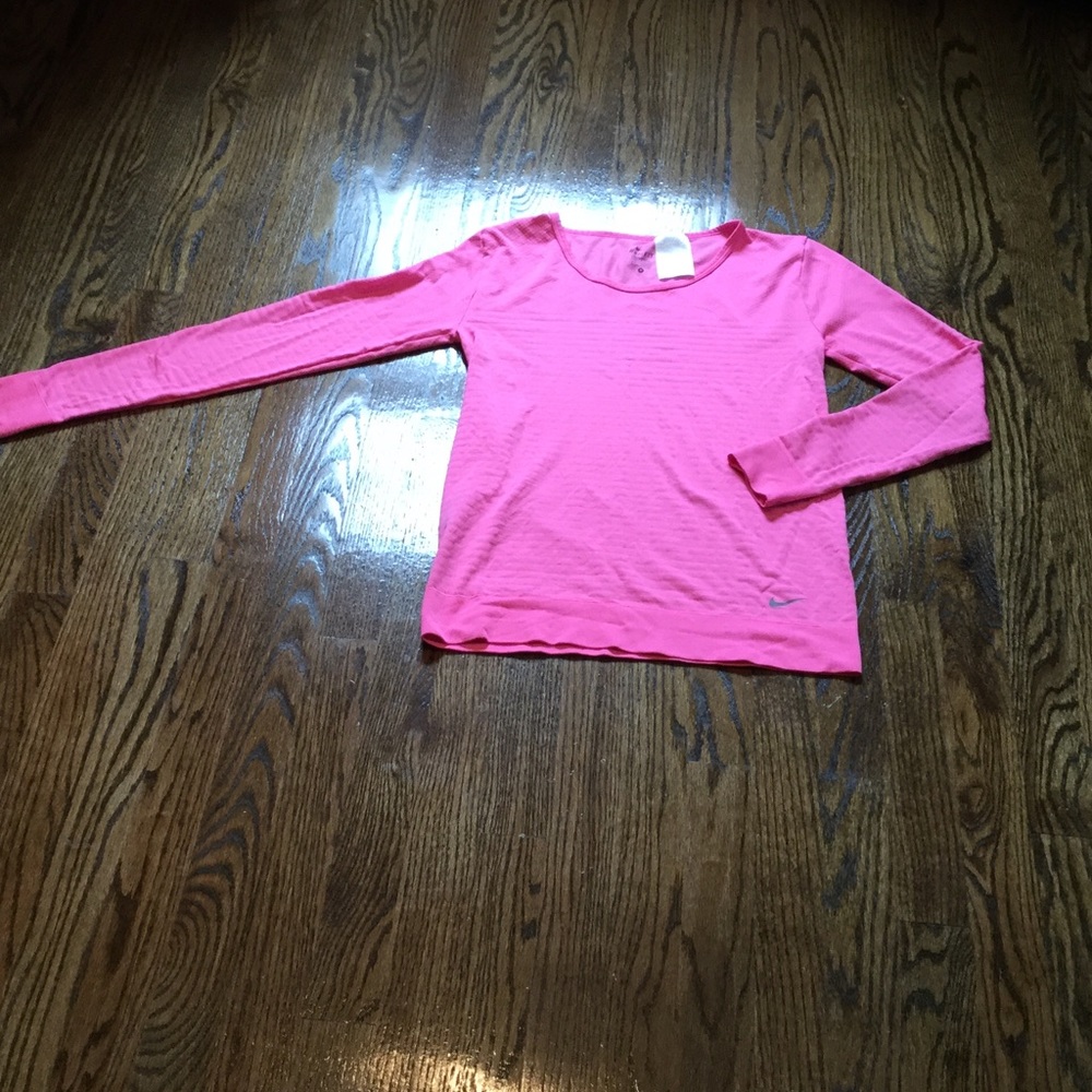 Nike Women's DriFit Long Sleeve Running Shirt Sz S