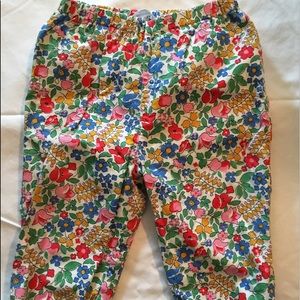 Infant Girl Woven Floral Pants