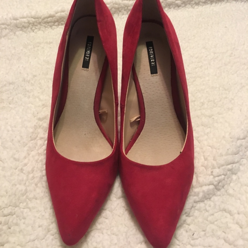 Red high heels