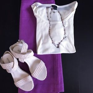 JCrew Summer Purple Skirt