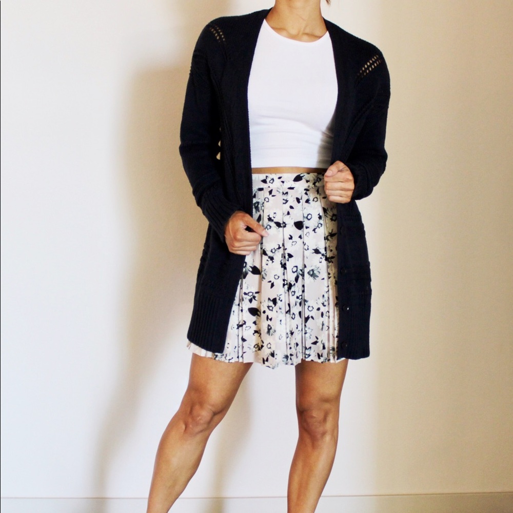 Banana Republic Pink Floral Skirt