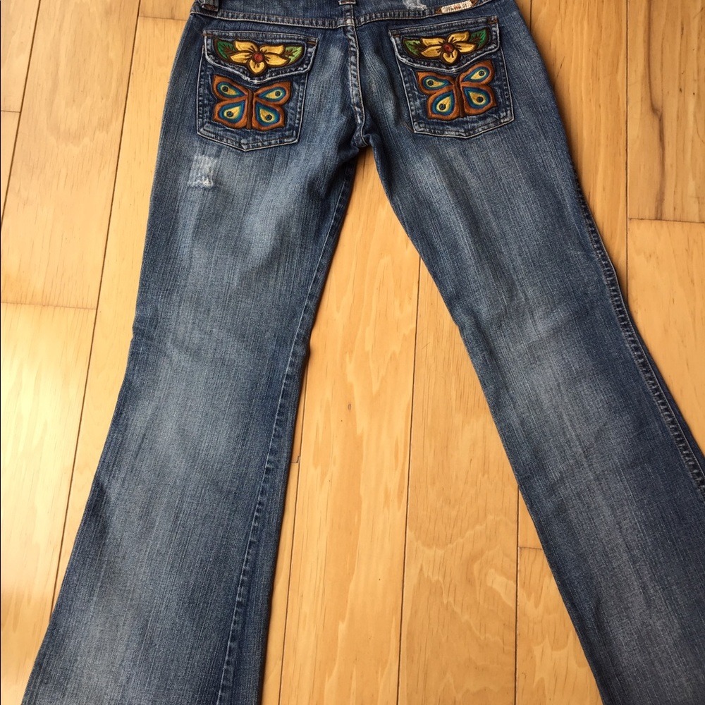 Frankie B flared jeans