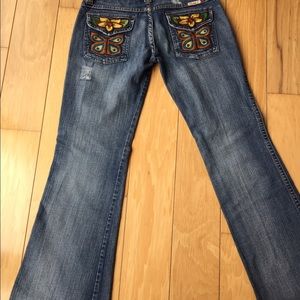 Frankie B flared jeans
