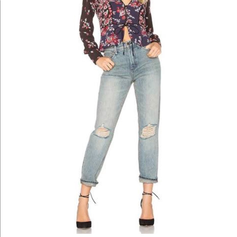 FINAL PRICE⭐️⭐️Free people denim destroyed jeans.