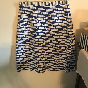 Cute whale skirt