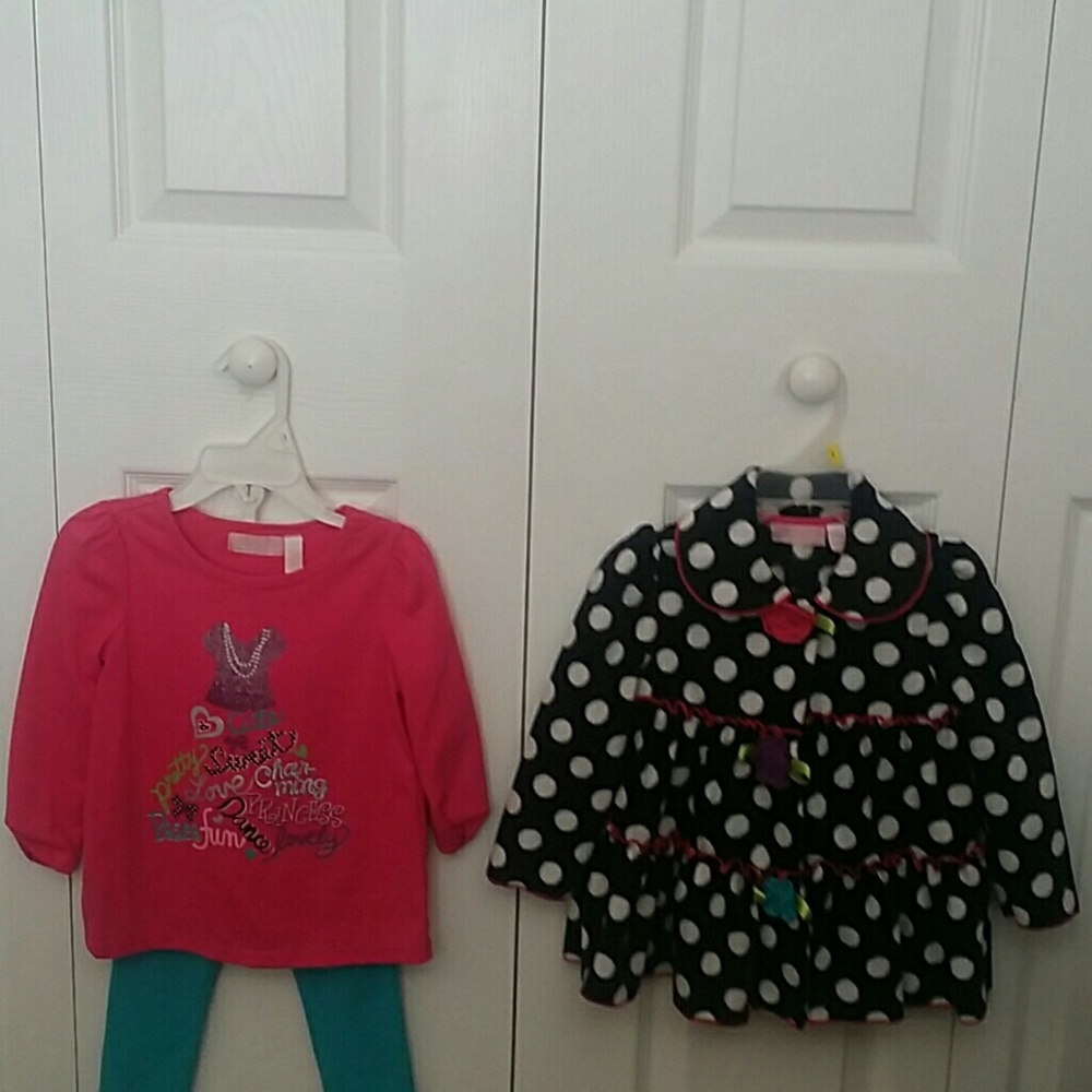 3 Piece Toddler Girl Outfit