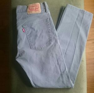 Men's Levis 513 slim straight leg jeans 31x30