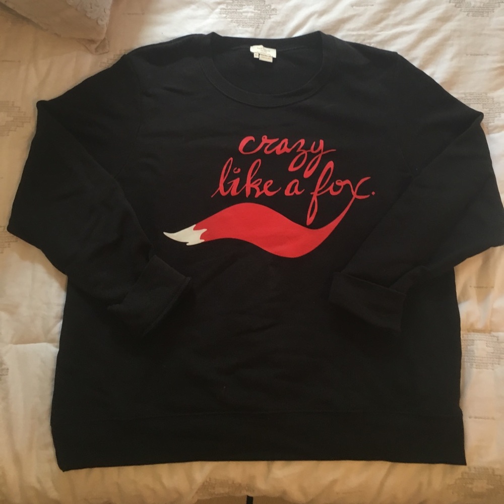 Crazy Like a Fox Kate Spade Sweatshirt