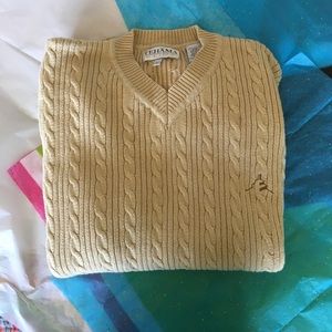 Clint Tehama Cable Knit Sweater
