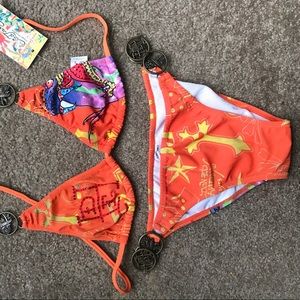 Ed Hardy swim suit (Bikini)