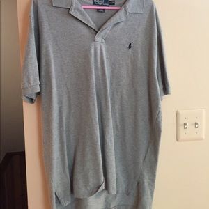 Grey Ralph Lauren polo