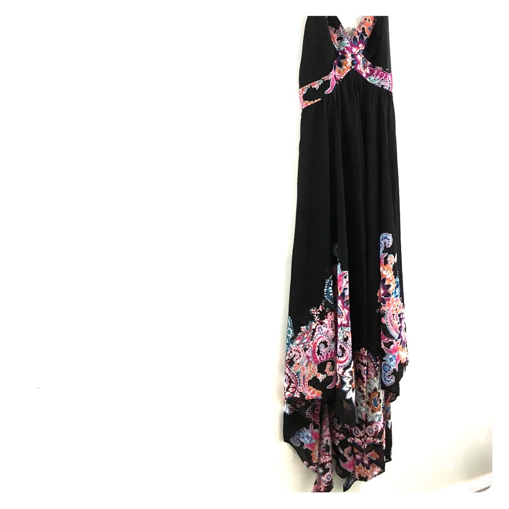 Express long floral dress