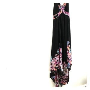 Express long floral dress