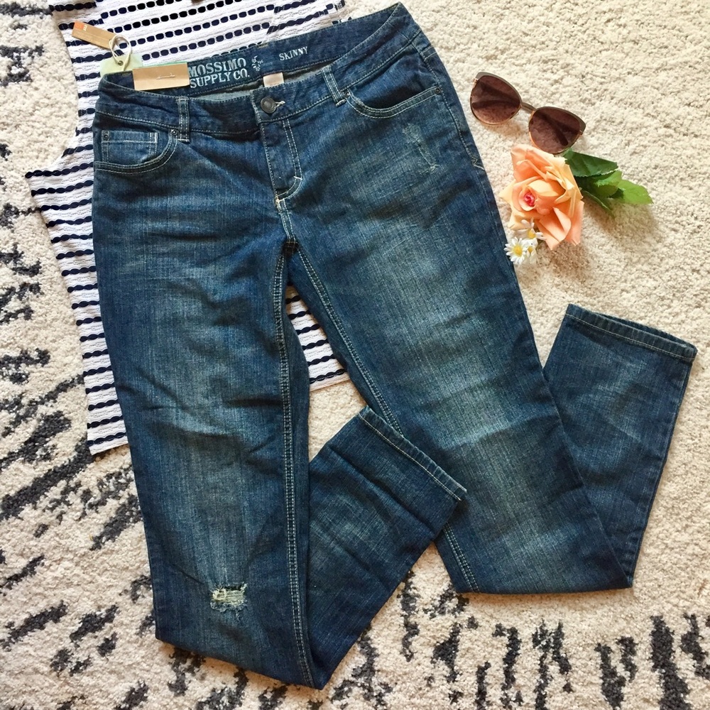 New With Tags Aged Jeans