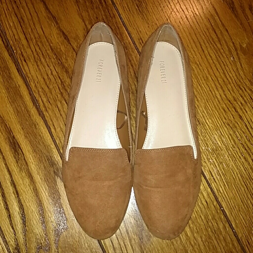 Caramel moccasins