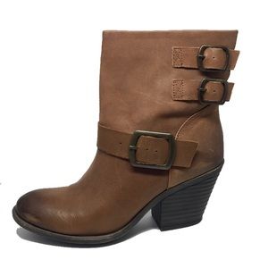 LUCKY BRAND - leather LP Tommie boot