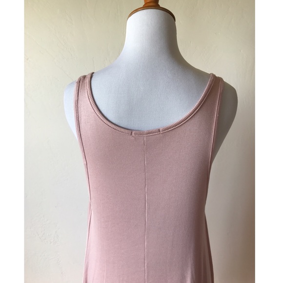 Last One // Pink Sugar Modal Knit Tank - Picture 3 of 3