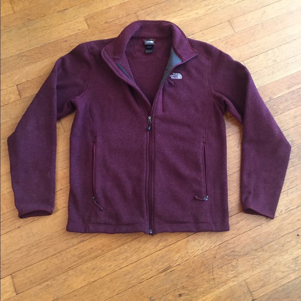 North face full zip fleece