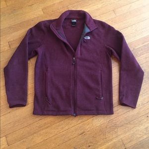 North face full zip fleece