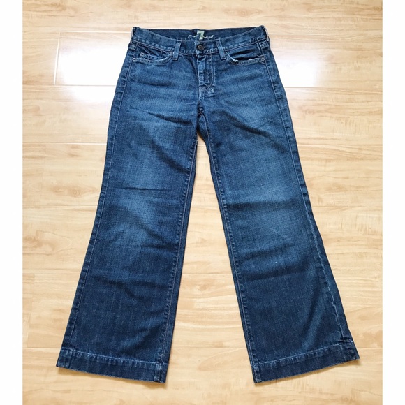 7 For All Mankind Other - 7 For All Mankind Plain Blue Jeans