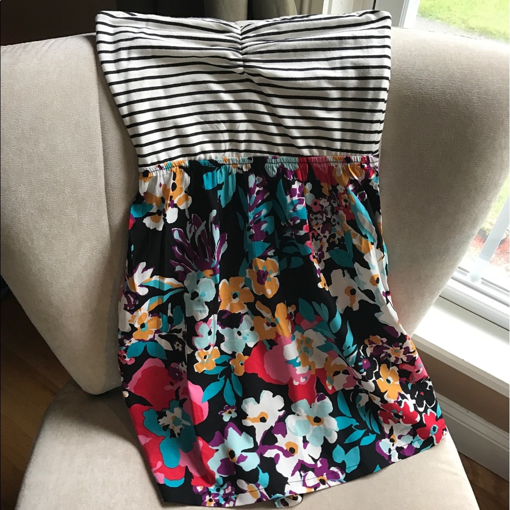 Strapless dress