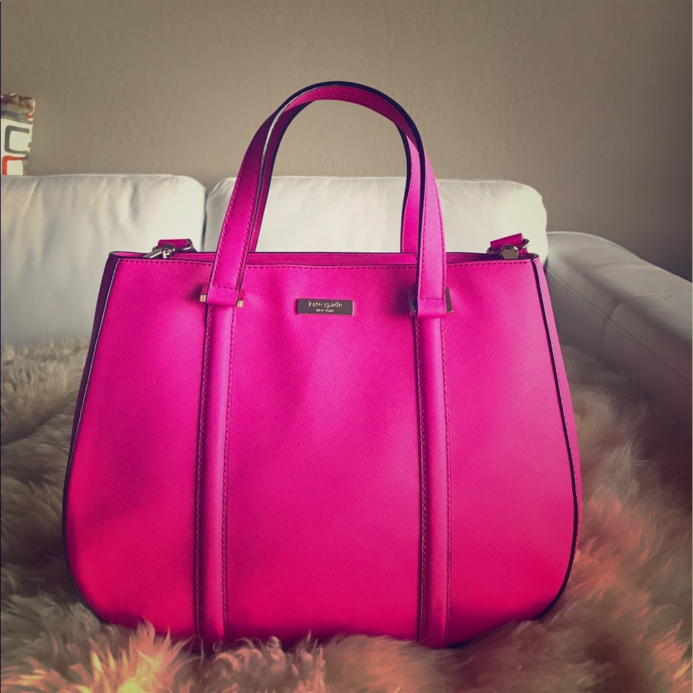 Kate Spade Signature Hot Pink Bag