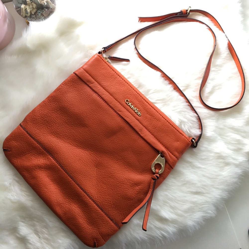 Calvin Klein Leather Crossbody Bag