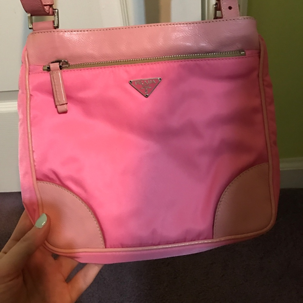 100% Authentic Prada Nylon Messenger Bag