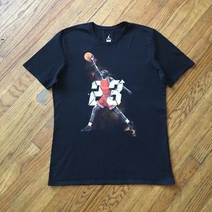 Men's Retro Air Jordan 9 Charcoal Shirt