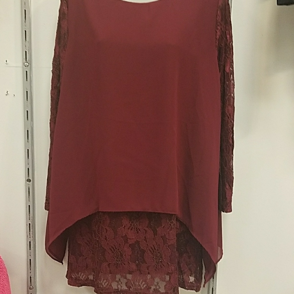 BURGANDY Women Blouse