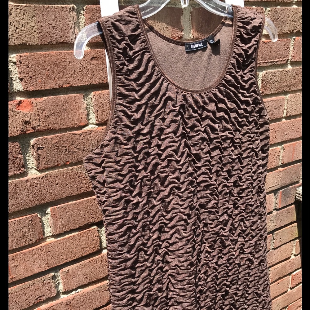 Brown Shell Top - Picture 3 of 3