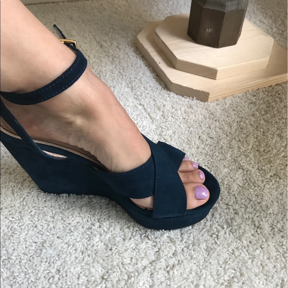 Italian Suede Platforms