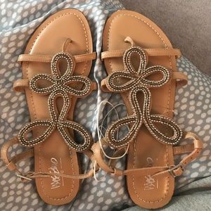 Brand new sandals never worn