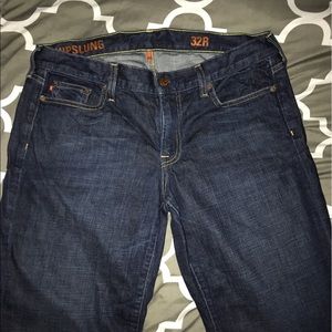 J. Crew Hipslung Cropped Jeans 32/12
