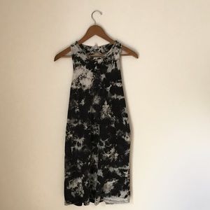 Urban Outfitters Black  Tie Dye Tank Dress