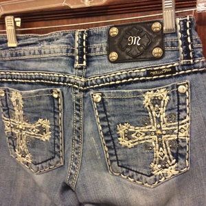 Distressed Miss Me Jeans