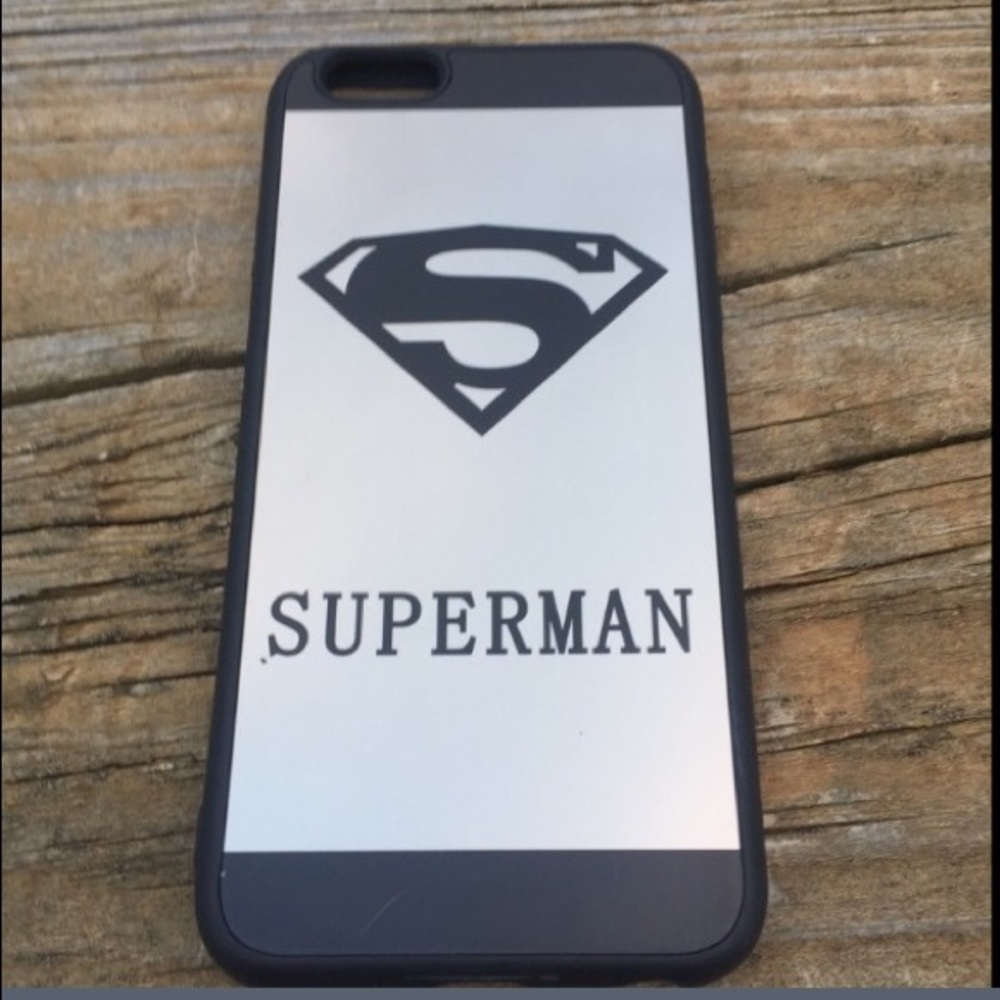 Soft protective superman logo iphone 6s plus case