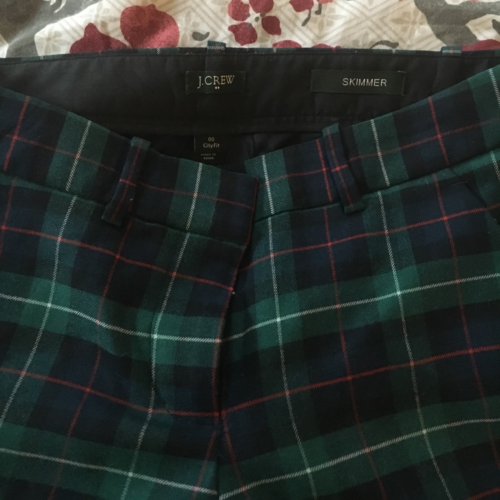 Plaid pants