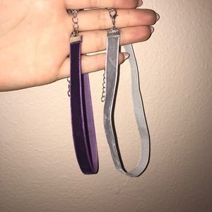 Velvet chokers