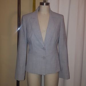 Size 8 tailored Express light gray suit jacket
