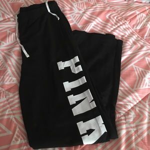 Vs pink sweatpants