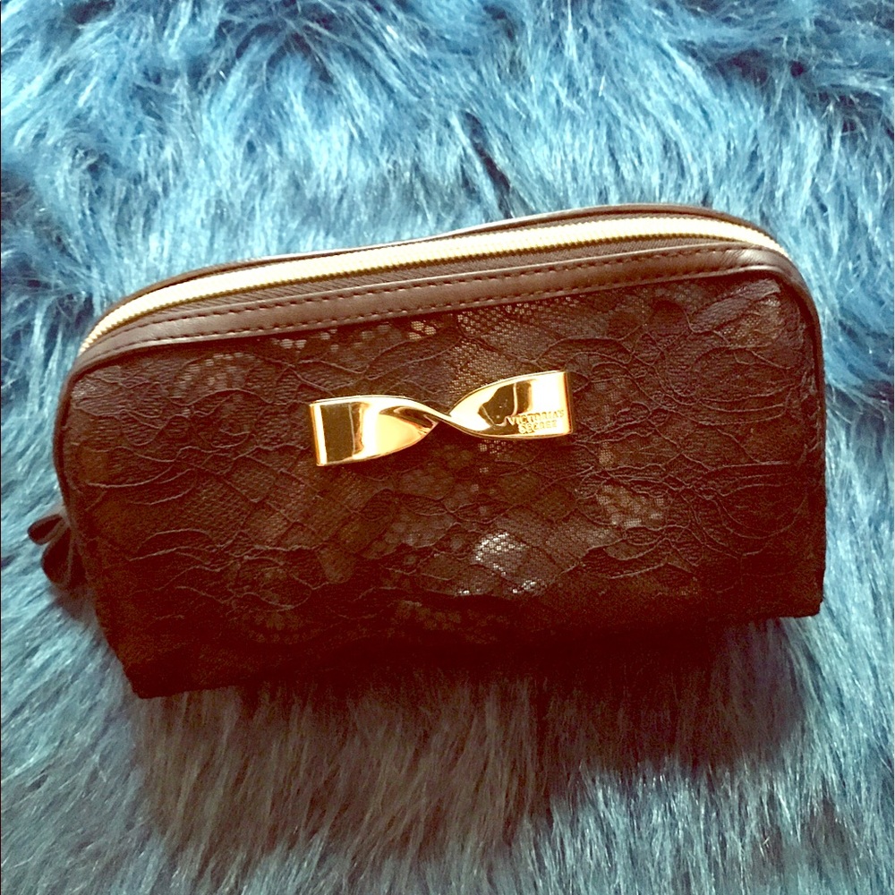 Victoria Secret Black Make Up Bag