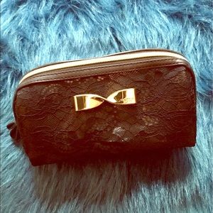 Victoria Secret Black Make Up Bag