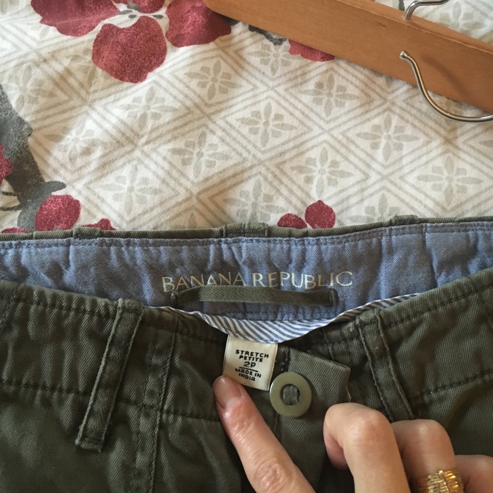 Green pants