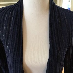Sweaters - JUST REDUCED ❗️Navy Open Weave Cardigan 3/4 Sleeve Sweaters - JUST REDUCED ❗️Navy Open Weave Cardigan 3/4 Sleeve