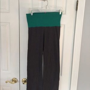 Hard Tail charcoal grey rollover pants